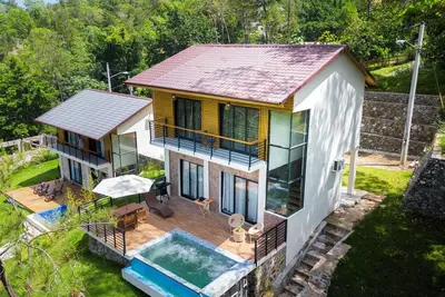 Image de Mountain View 2-bedroom villa between La Vega- Jarabacoa with WiFi, Ac