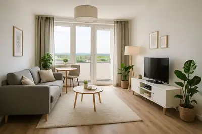 Image de Modern 1-room apartment with feel-good character.