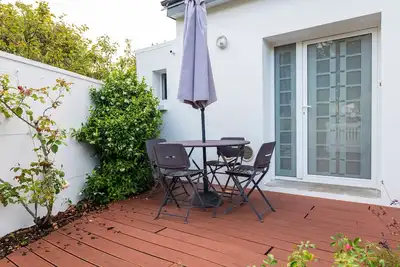 Image de Chambres d'hôtes 'La Trinité-sur-mer' avec terrasse privée, jardin commun et Wi-Fi