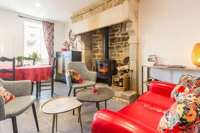 Image de Maison accueillante à Yvetot-Bocage avec jardin privé