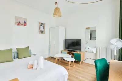 Image de Cosy studio bien équipé proche de Montmartre