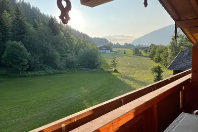 Image de Appartement 'Bergglück Wildschönau' avec vue sur la montagne, balcon et Wi-Fi