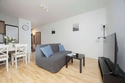 Image de Równoległa 16a | Warsaw | Air Conditioned Apartment | Parking | Balcony | Bathtu