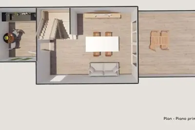 Image de Maison de vacances avec Wifi, climatisation, Tv, balcon, vue panoramique, près de Viareggio