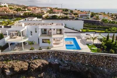 Image de Villa Andrea, luxe tranquille, coucher de soleil avec vue sur la mer