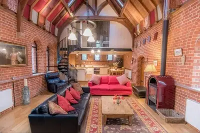 Image de Maison-Salle de bain privée-de Luxe-Vue sur la campagne