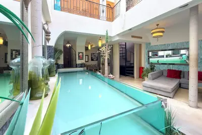 Image de Riad Kalima, Riad Kalima – **Privatif - 8 Personnes** – Piscine Chauffée – Quartier Sidi Mimoun - M