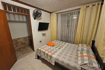 Image de Double room with private bathroom - Direct access to the hallway