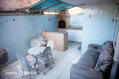 Image de Penthouse apartment, gourmet area with private barbecue, Wi-Fi and garage