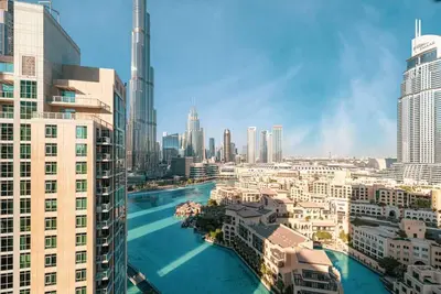 Image de New 2bd I Front row Downtown Fountain & Burj View