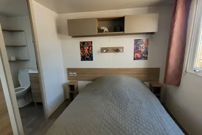 Image de Mobil-home climatisé pour 4-6 pers. à Lacanau Océan à 2 km de l'océan