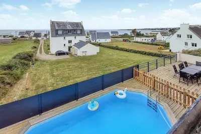 Image de Maison avec piscine vue mer