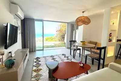Image de Écrin bleu - Vue mer et piscine