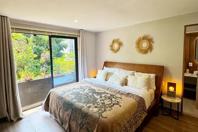 Image de BohoChic 2-bedroom apartment, elegant & cosy, with WiFi in phenomenal Cdmx
