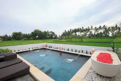 Image de Charming 2-bedroom villa in enchanting Bali with ricepaddy view