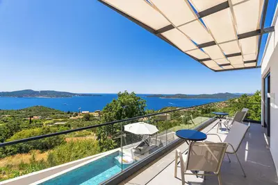 Image de Villa Blue Sunset - Stunning Sea View Villa with Pool near Dubrovnik
