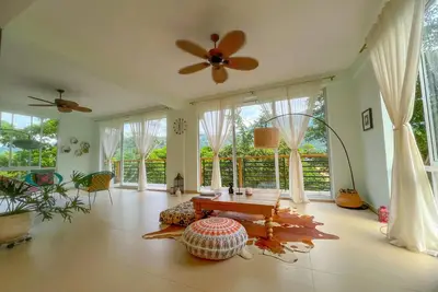 Image de Luxury Modern Retreat Steps from fabulous Tayrona Park, 4bd house with Ac & WiFi