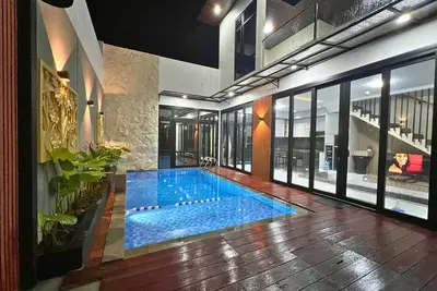 Image de Charming 3-bedroom villa with WiFi and Ac in fantastic West Java