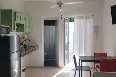 Image de #7 -Soothing apartment with Ac in Rio San Juan that fits 7 guests, WiFi, Ac, pool