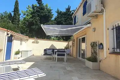 Image de Villa avec terrasse privée à 10 min de la plage