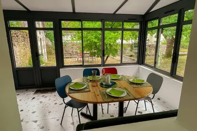 Image de Gîte proche châteaux, jardin, parking, max 4 pers