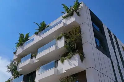 Image de BLUESuite Brand new three-bedroom apartment 30m from the beach with terrace overlooking the sea and garage