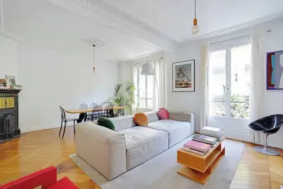 Appartement de charme- 2br-4p- Parc Monceau