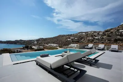 Image de Villa Dream 6-bdrms in enchanting Mykonos with Ac, WiFi for your dream vacation