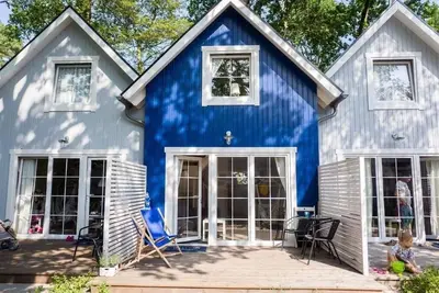 Image de Maison de vacances Pobierowo pour 1 - 6 personnes avec 2 chambres à coucher - Maison mitoyenne