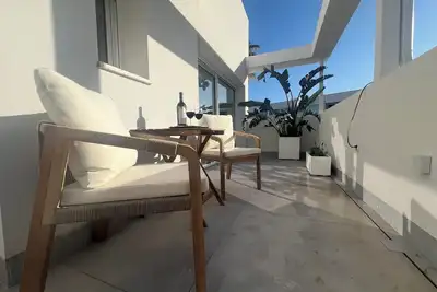 Image de Stunning beach penthouse in Mojácar Playa with rooftop spa and gorgeous seaviews