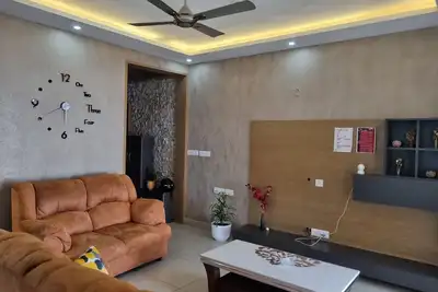 Image de 2-bedroom apartment near wipro corporate office Bengaluru with WiFi