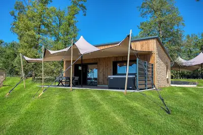 Image de Le Pech Éternel : Lodge Spa des Oliviers