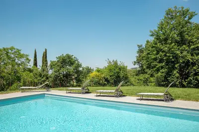 Image de Villa 'Country House Podere I Prati' avec piscine privée, jardin privé et Wi-Fi