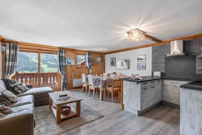 Image de Appartement cosy au pied des pistes avec parking et Wi-Fi