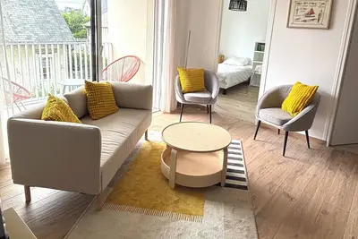 Image de Appartement neuf, 2 chambres Ă 250 m de la plage, en plein coeur de Jullouville