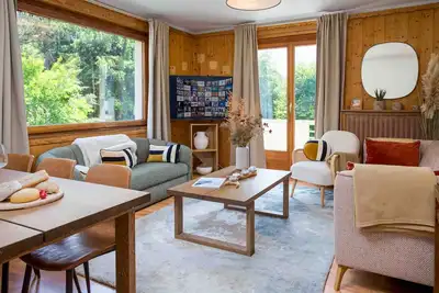 Image de Edelweiss 2 Appartement + studio, 8 personne - 4 chambres, centre Chamonix