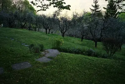 Image de Villa bifamiliare panoramica in collina con grande giardino