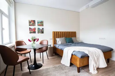 Image de tARTuStays artist Maikro designed apartment with WiFi and Ac in fabulous Tartu