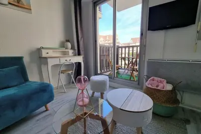 Image de Charmant studio vue mer à deux pas de la plage