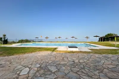 Semi-detached house in second line beach in Manilva