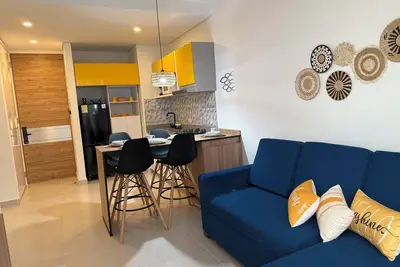 Image de Apartamento Confortable+1 HabitaciĂłn+Sala Comedor+ Sofacama, WiFi+ Pet Friendly
