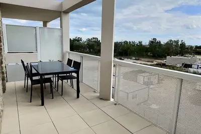 Image de Loggia Verde - Récent studio à 450m de la mer dans