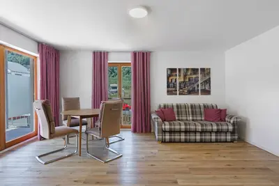 Image de Appartement 'Bergblick' avec vue sur la montagne, balcon et Wi-Fi