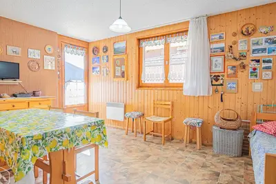 Image de Appartement 2 pièces avec balcon et Wi-Fi, à 10 min des pistes