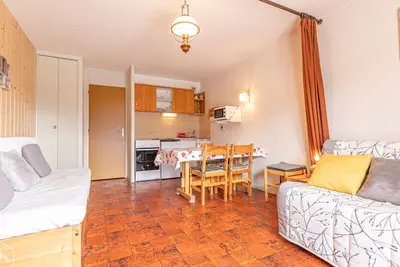 Image de Studio cosy 3 pers, balcon, proche remontées Aussois