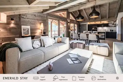 Image de Nightfall - Stylish apartment with jacuzzi Châtel