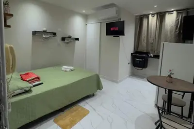 Image de Loft in Lapa Smart Tv, streaming and air conditioning.