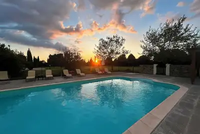 Image de Villa Manciano nestled in the Tuscan countryside