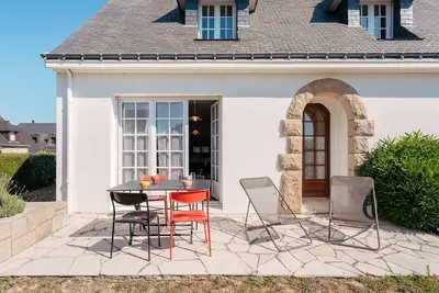 Image de Maison Néo-Bretonne 6 pièces avec jardin à Carnac - 9 personnes