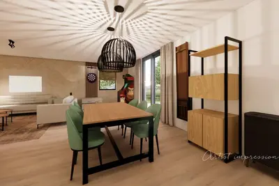 Image de Premium Game 8p - Quatre Chambres Villa, Couchages 8